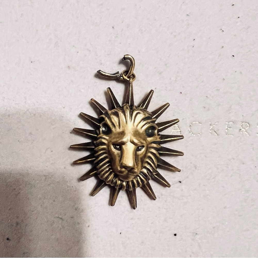 Reagan Charleston Gold Lion Necklace pendant
